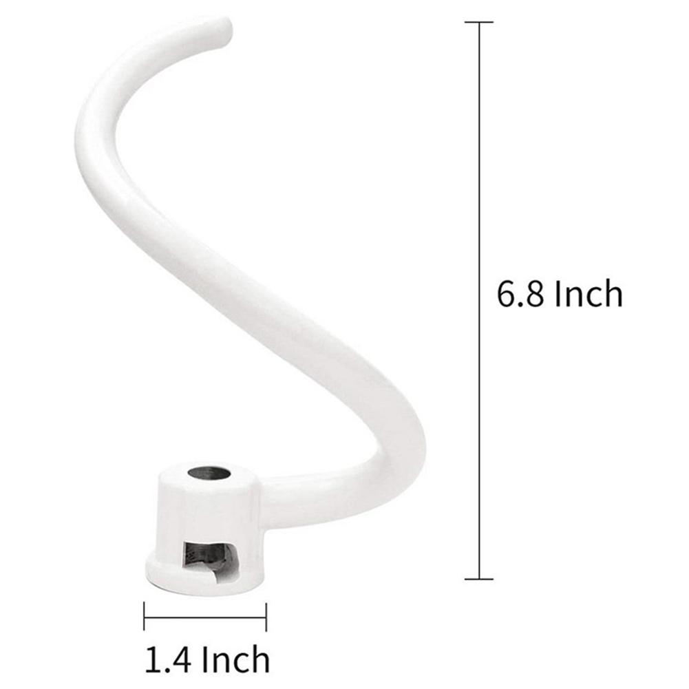 Commercial Kitchenaid - YCOC-Spiral Coated Metal Dough Hook For