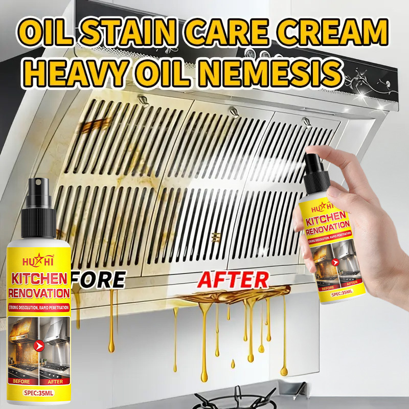 Commercial Kitchen Hood - Strong Kitchen Grease Remover Spray, Range