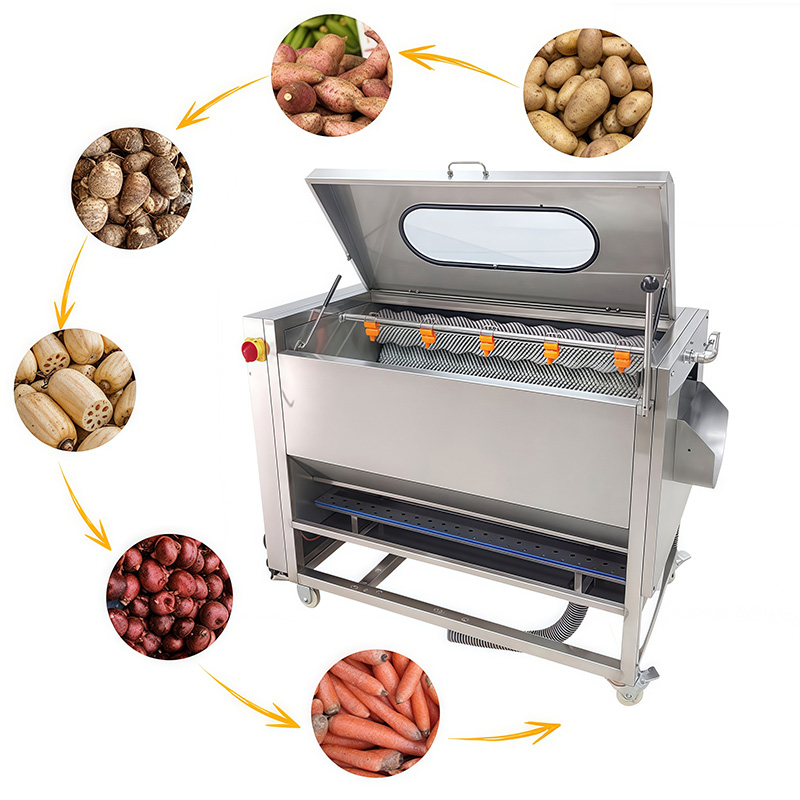 Commercial Potato Peeler - Automatic Multifunctional Potato Peeler Machine Commercial