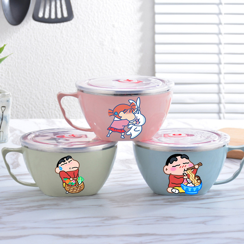 Commercial Kitchen Organization - Crayon Shin-chan Noodle Bowl Large Capacity