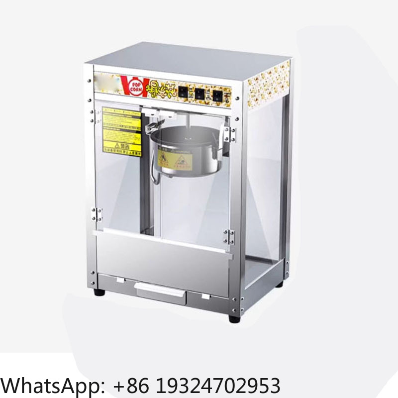 Commercial Popcorn Machine - Fully Automatic Commercial Popcorn Machine 220/110V