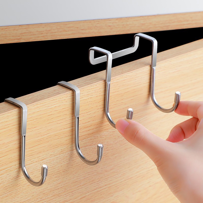 Commercial Kitchen Organization - 1/5pcs Stainless Steel Double S-Shape Hook
