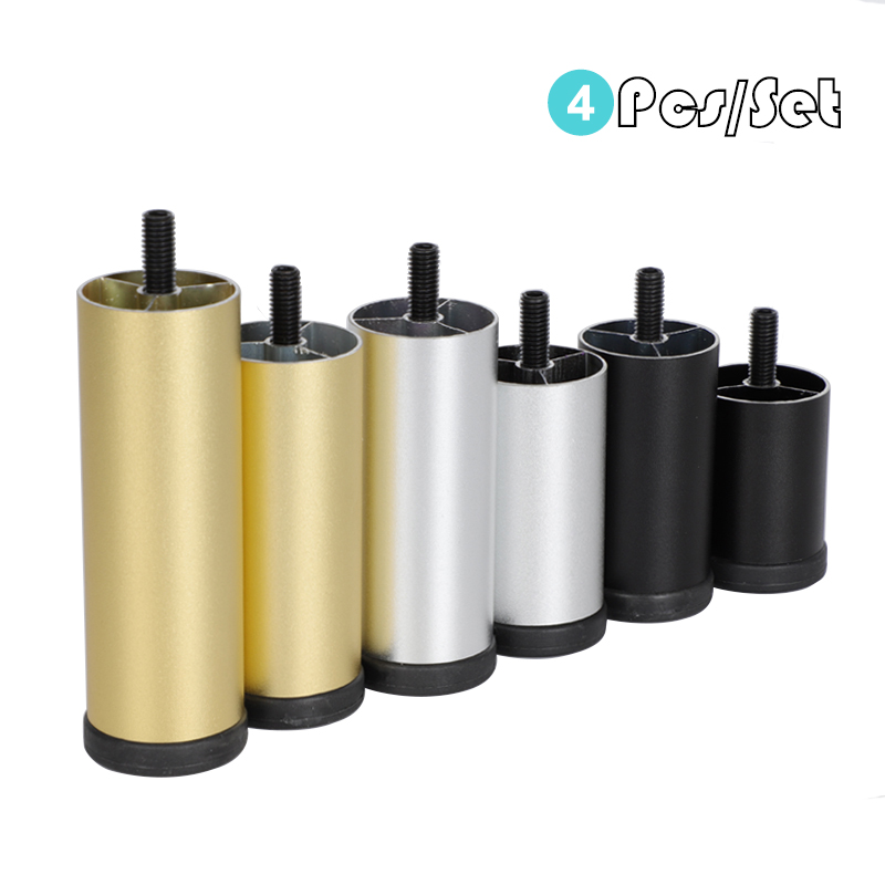 Commercial Dishwasher Table - 4PCS Adjustable Furniture Leg M8 Aluminum