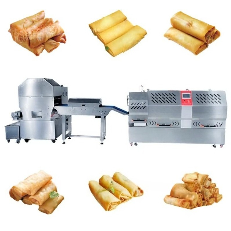 Commercial Popcorn Machine - Spring Roll Making Machine Fully Automatic