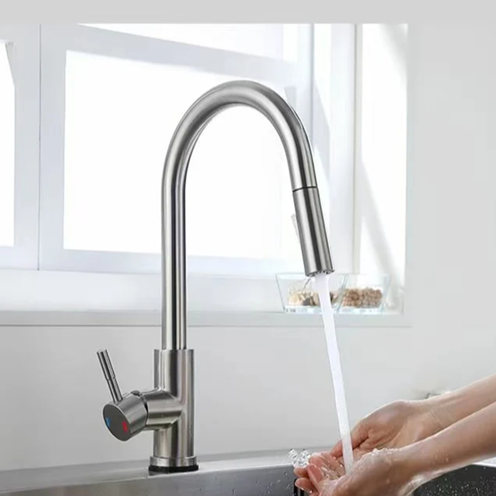 Kitchen Faucet Pull Out Brushe - Commercial Kitchen Faucet review and price