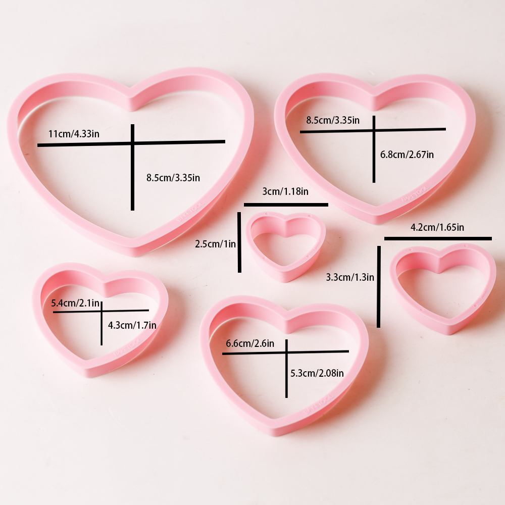 1set/3sets Pink Heart Star Flo - Commercial Kitchen Equipment List review and price