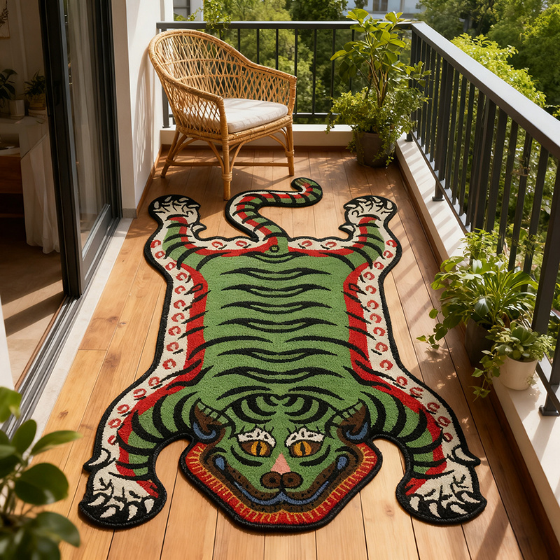 VIKAMA Tiger Pattern Rug Non-s - Commercial Dishwasher Table review and price