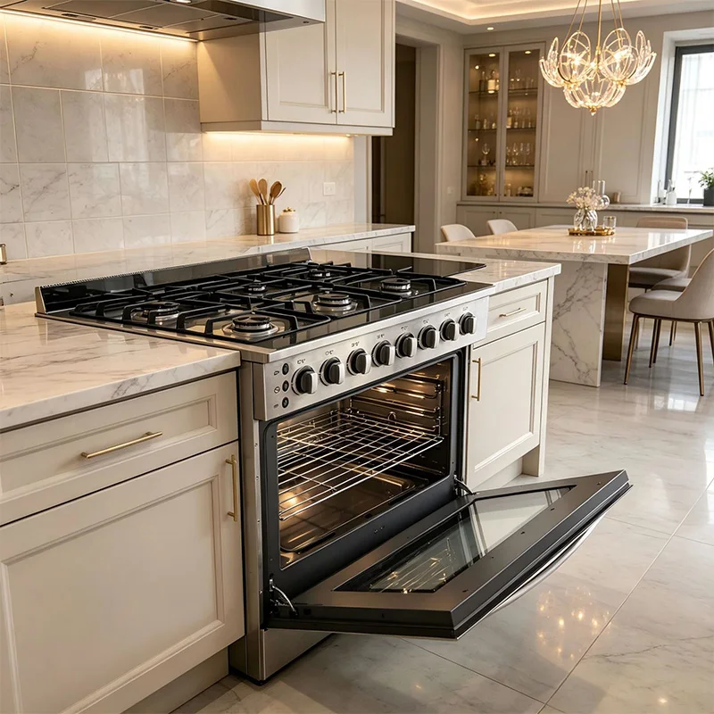 Commercial 6-Burner Gas Stove  - Commercial Kitchen Burner review and price