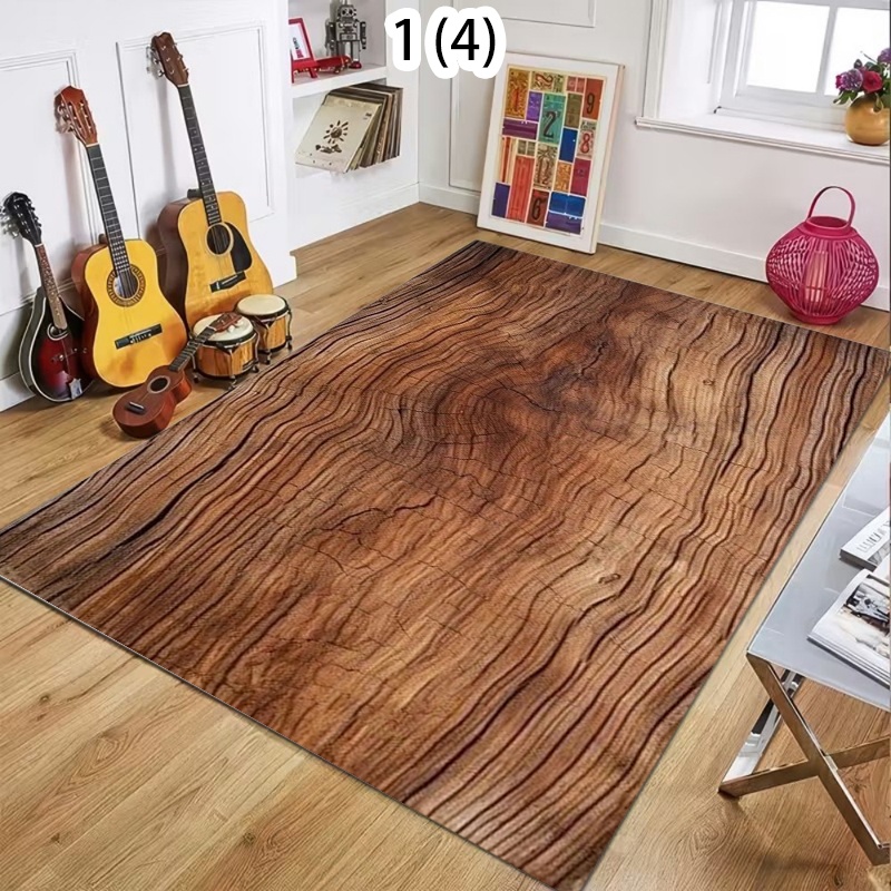Natural Wood Grain Area Rug Br - Commercial Kitchen Non Slip Flooring review and price