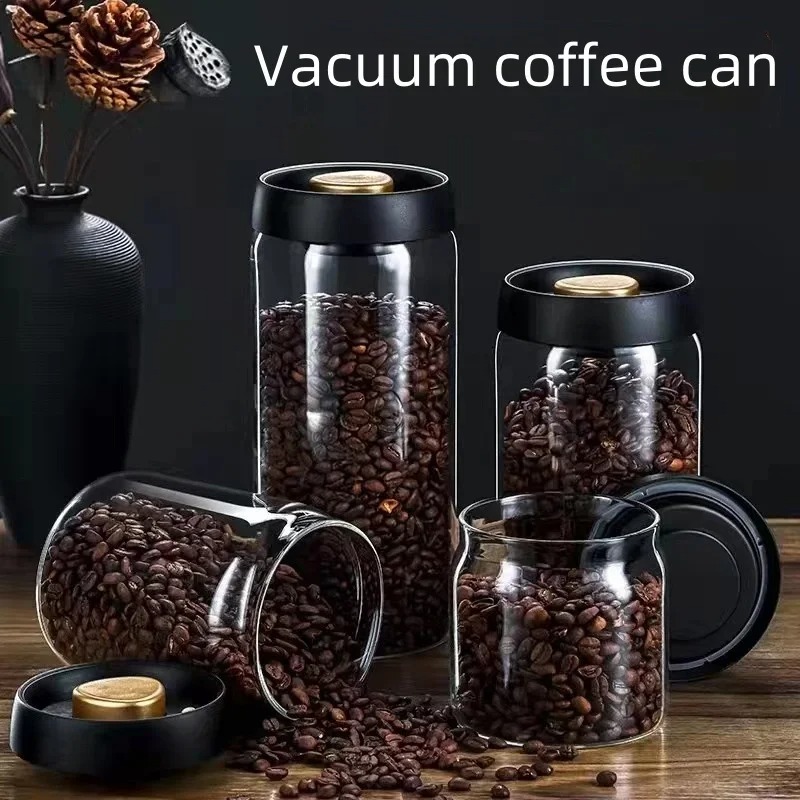 Manual Vacuum Sealed Coffee Ja - Commercial Kitchen Organization review and price