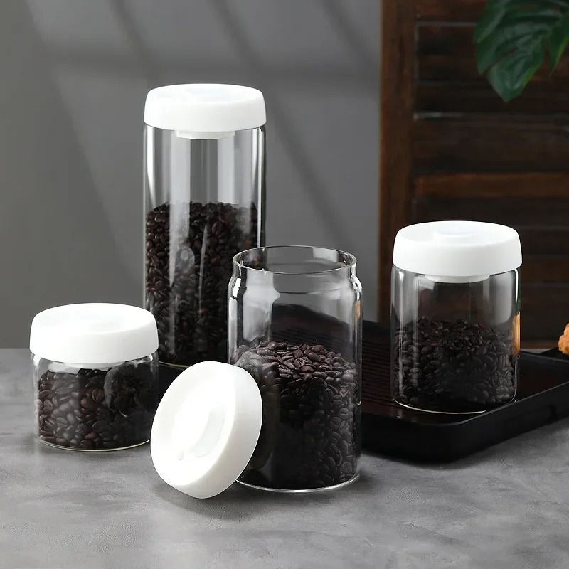 Manual Vacuum Sealed Coffee Ja - Commercial Kitchen Organization review and price