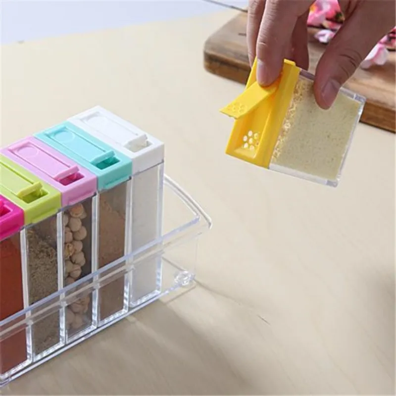 Transparent Seasoning Six Grid - Commercial Kitchen Organization review and price