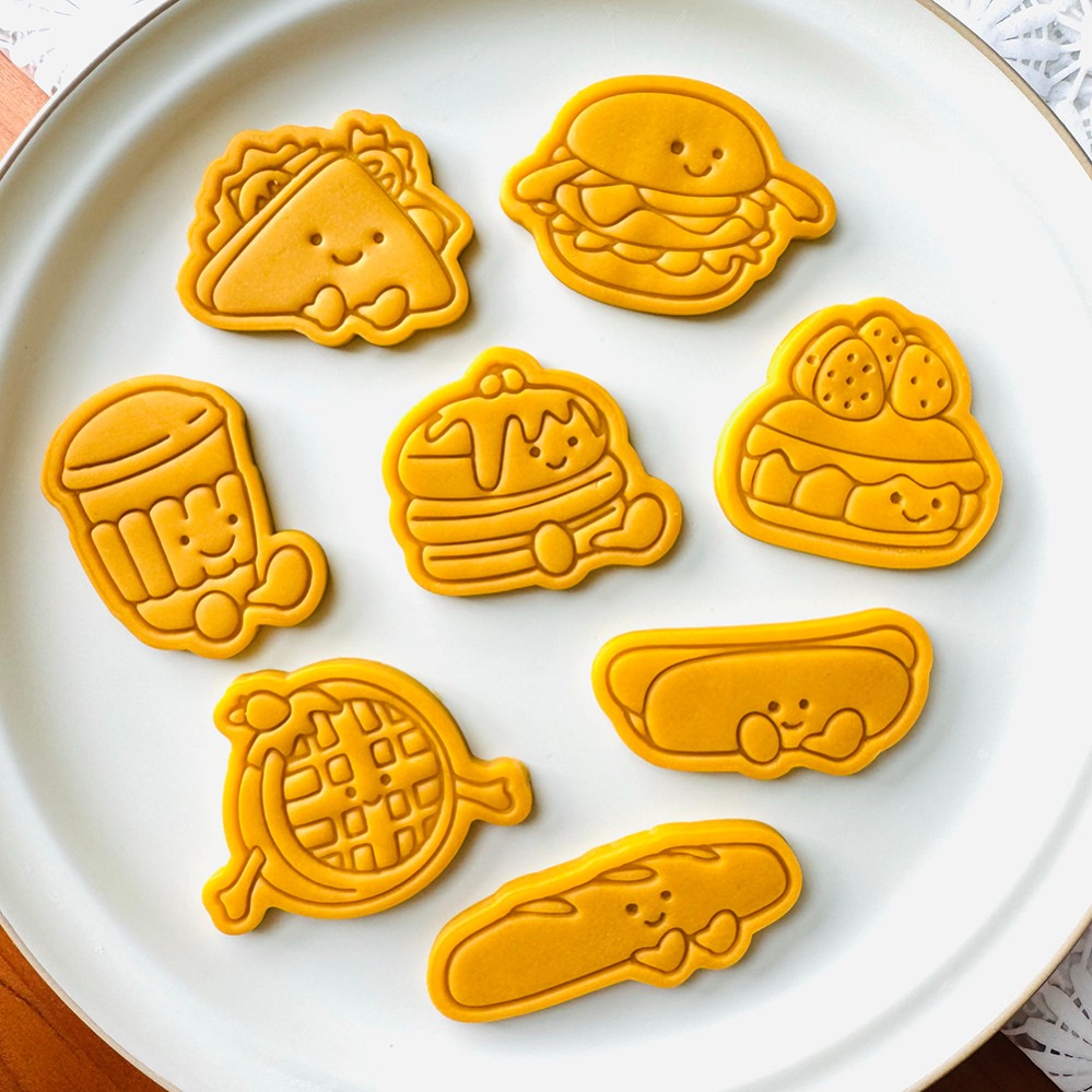 Cute Burger Sandwich Cookie Cu - Commercial Kitchen Equipment List review and price