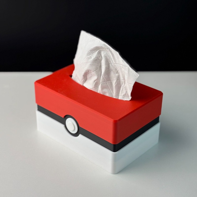 Cartoon Poke  Ball Tissue Box  - Commercial Kitchen Organization review and price