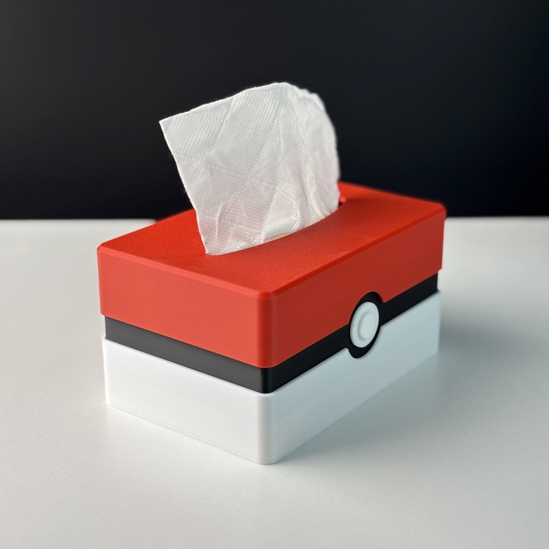 Cartoon Poke  Ball Tissue Box  - Commercial Kitchen Organization review and price