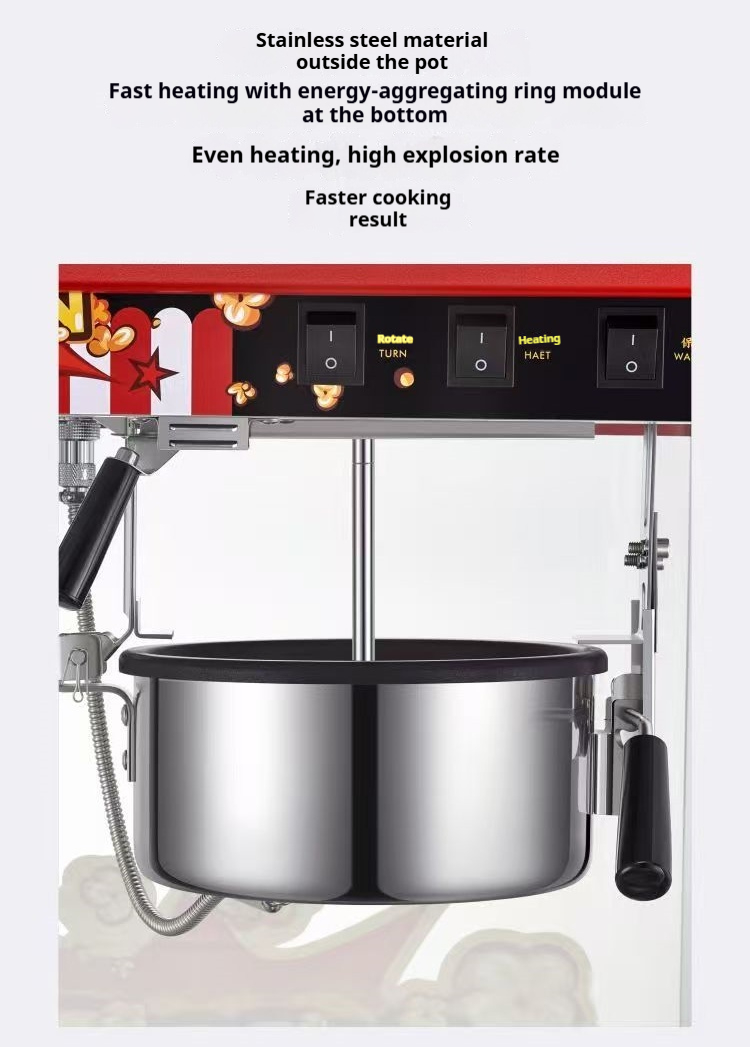 The Commercial Fully Automatic - Commercial Popcorn Machine review and price