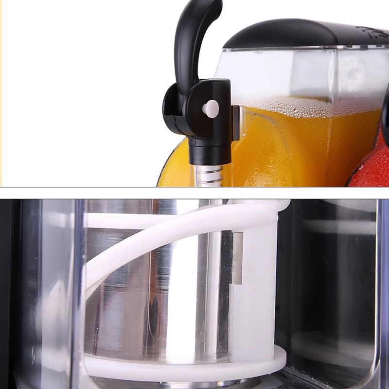 Double Tank 4L Commercial Slus - Slushy Machine review and price
