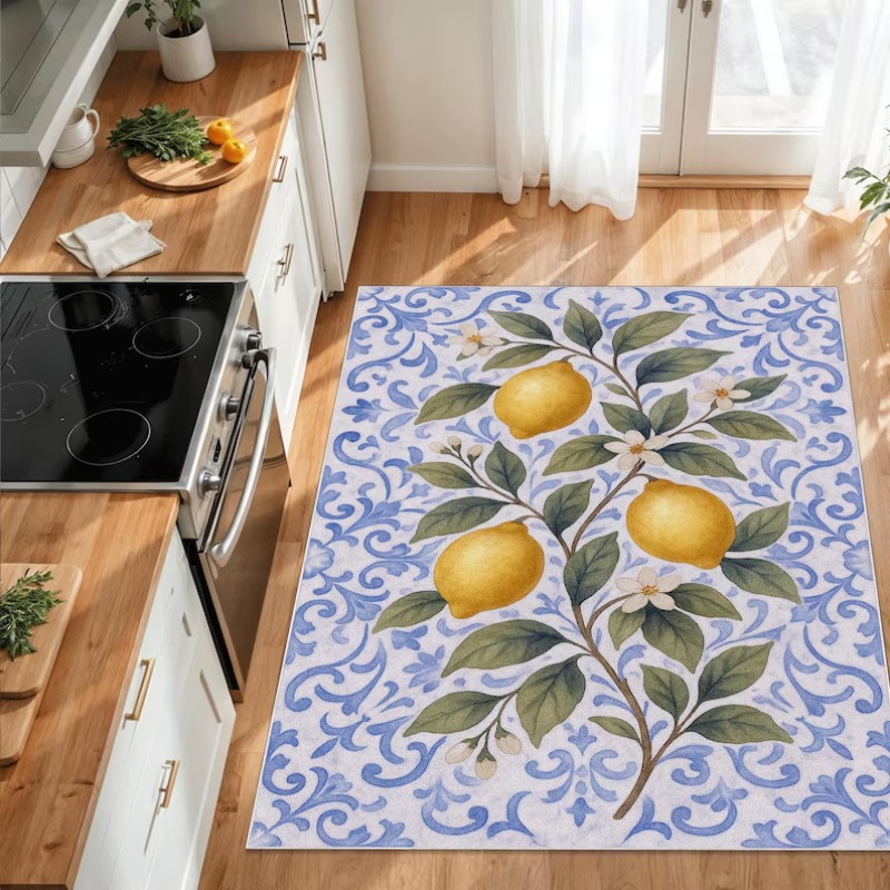 Bright Summer Mediterranean Le - Commercial Kitchen Tile Flooring review and price
