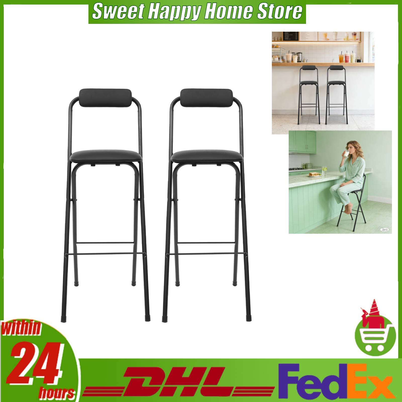2 Pack Folding Bar Stools Port - Commercial Kitchen Hardware review and price