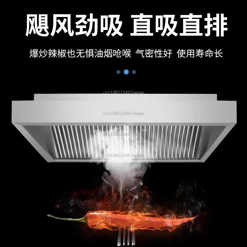 Steel Kitchen Exhaust Hood Hig - Commercial Kitchen Hood review and price