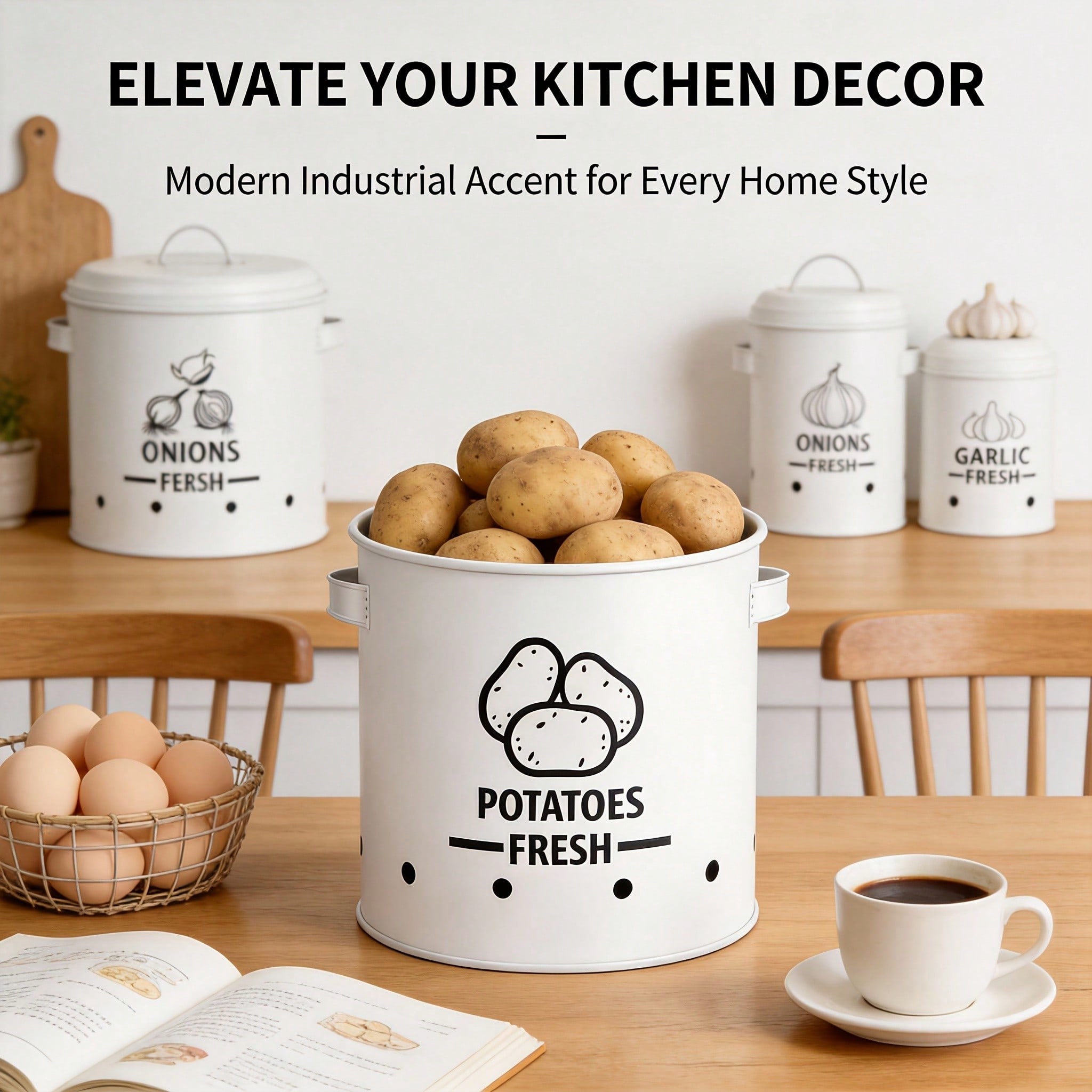 Potato Onion Garlic Storage Bi - Commercial Kitchen Organization review and price