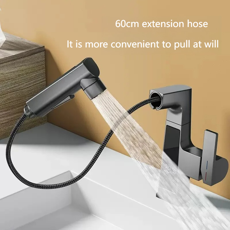 Digital Display Pulling Faucet - Commercial Kitchen Faucet review and price