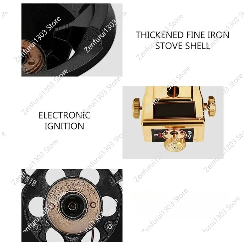 Commercial Fierce Fire Gas Sto - Commercial Kitchen Burner review and price