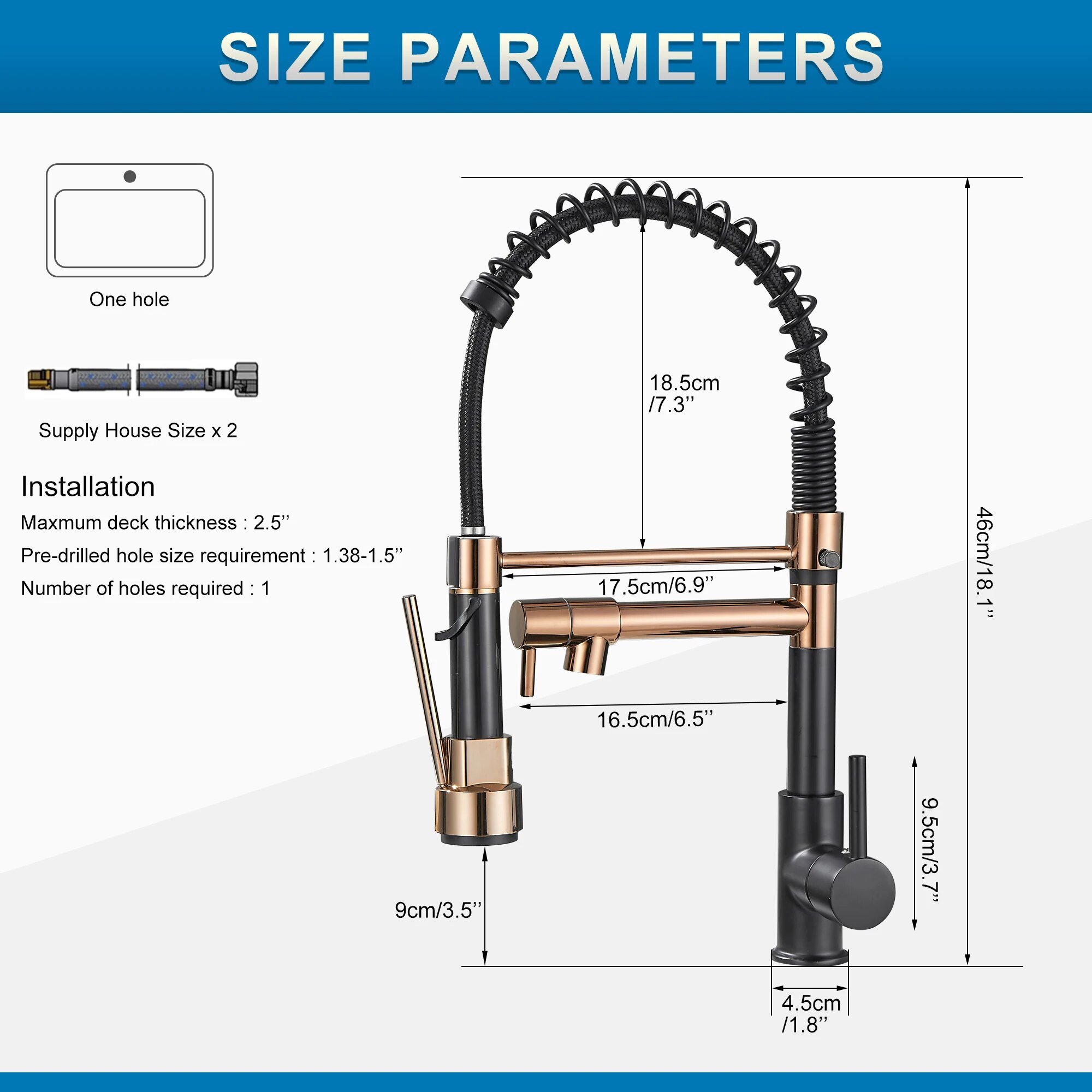 Kitchen Faucet with Pull Down  - Commercial Kitchen Faucet review and price