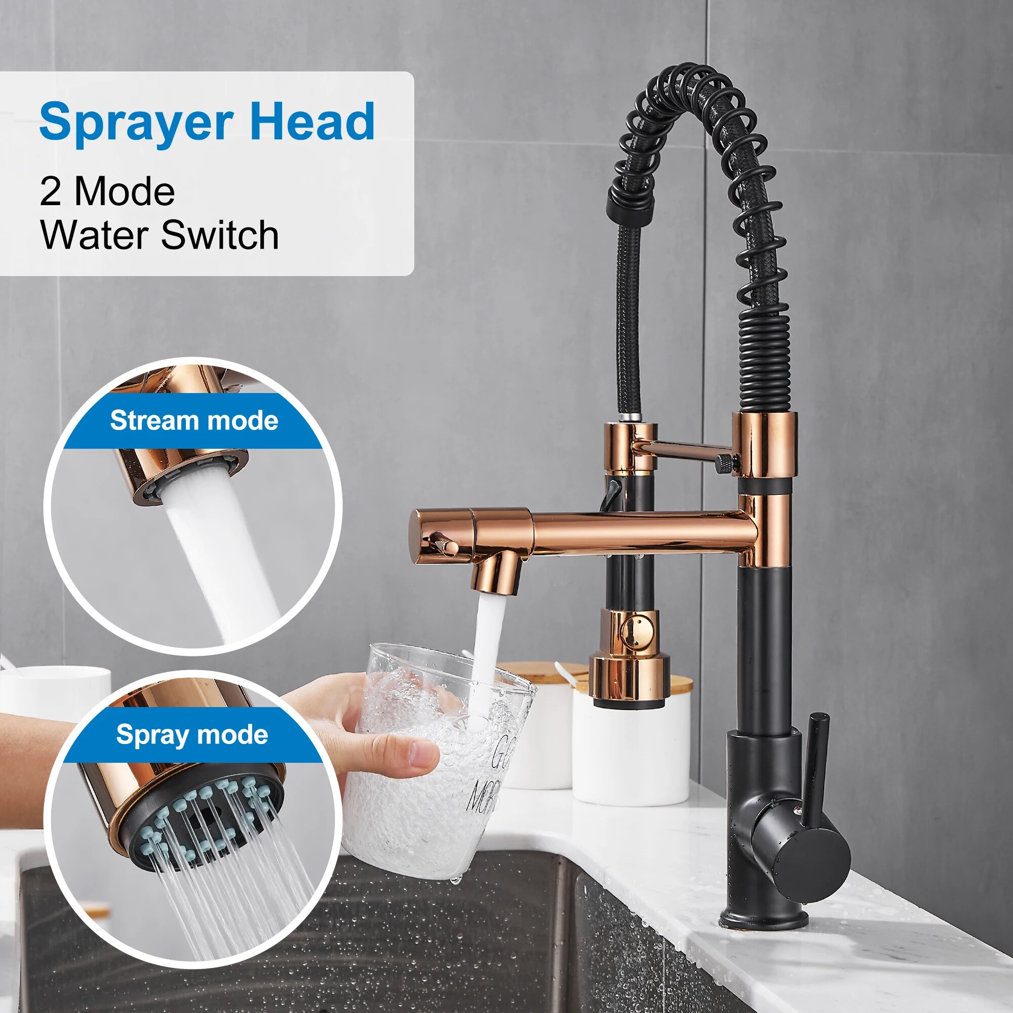Kitchen Faucet with Pull Down  - Commercial Kitchen Faucet review and price