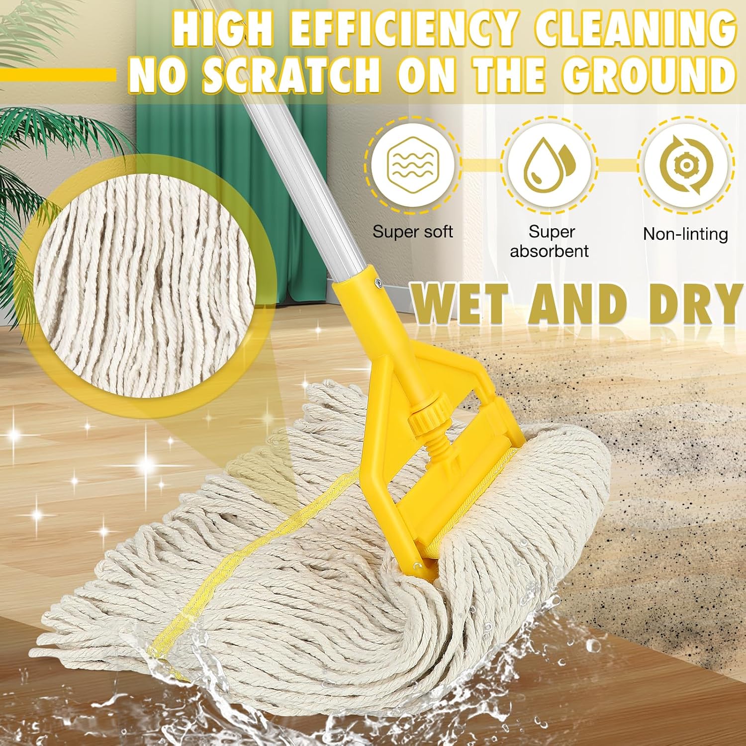 Commercial Mop Heavy Duty Indu - Commercial Kitchen Tile Flooring review and price