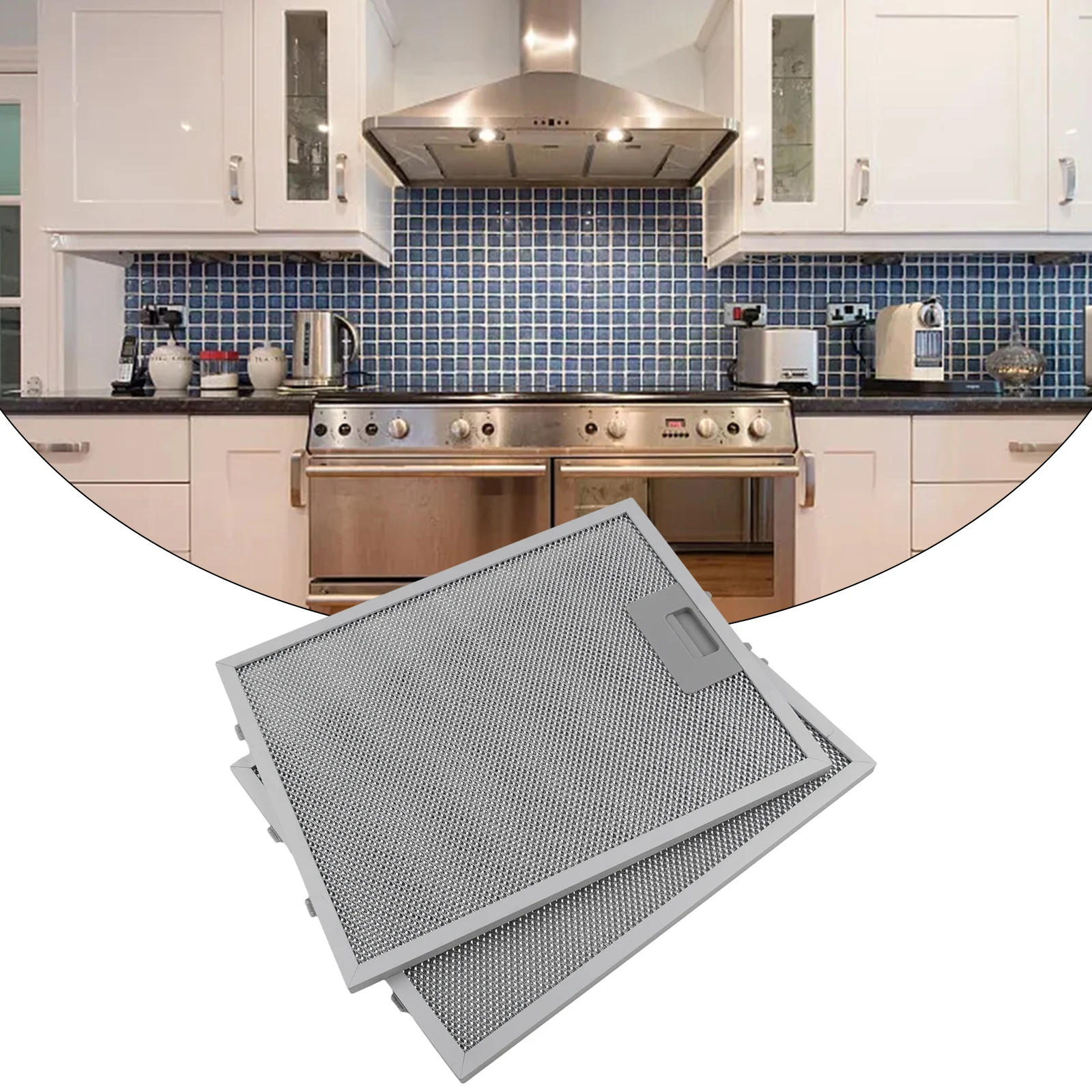 2PCS Cooker Hood Filters Metal - Commercial Kitchen Hood review and price