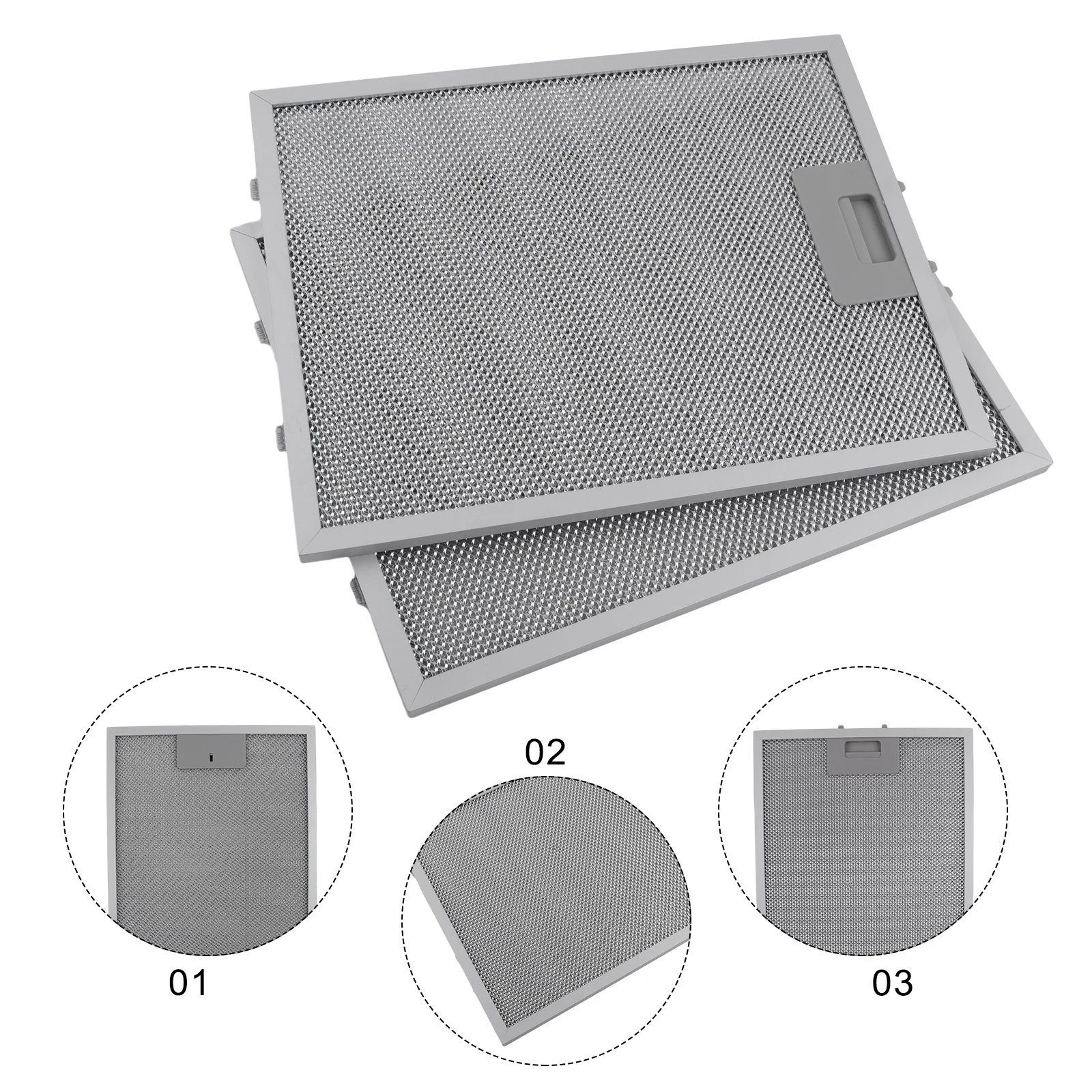 2PCS Cooker Hood Filters Metal - Commercial Kitchen Hood review and price