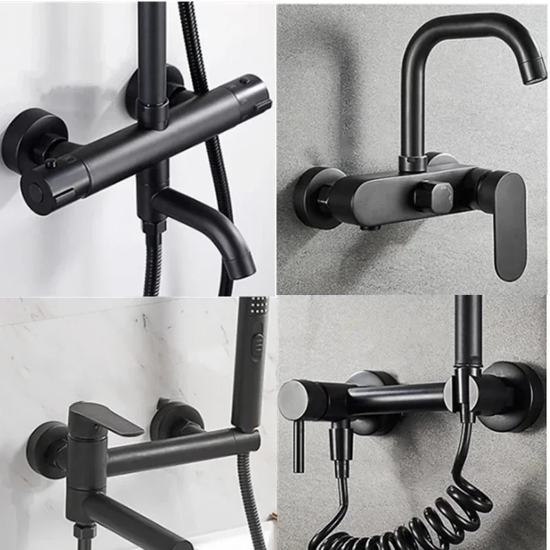 1Pc Black Shower Faucet Decora - Commercial Kitchen Faucet review and price