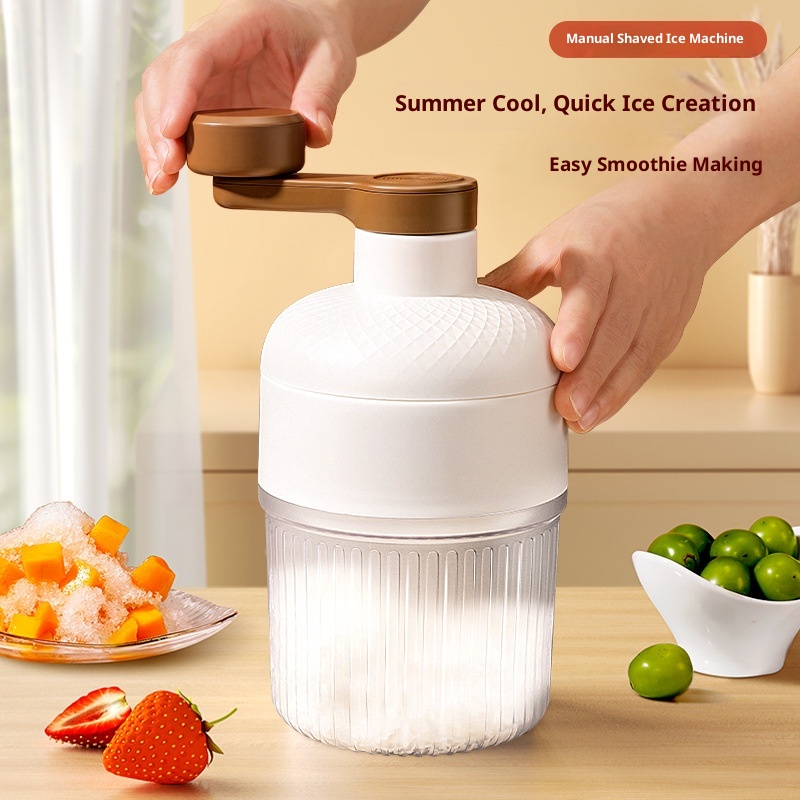 Portable Manual Shaved Ice Mak - Slushy Machine review and price
