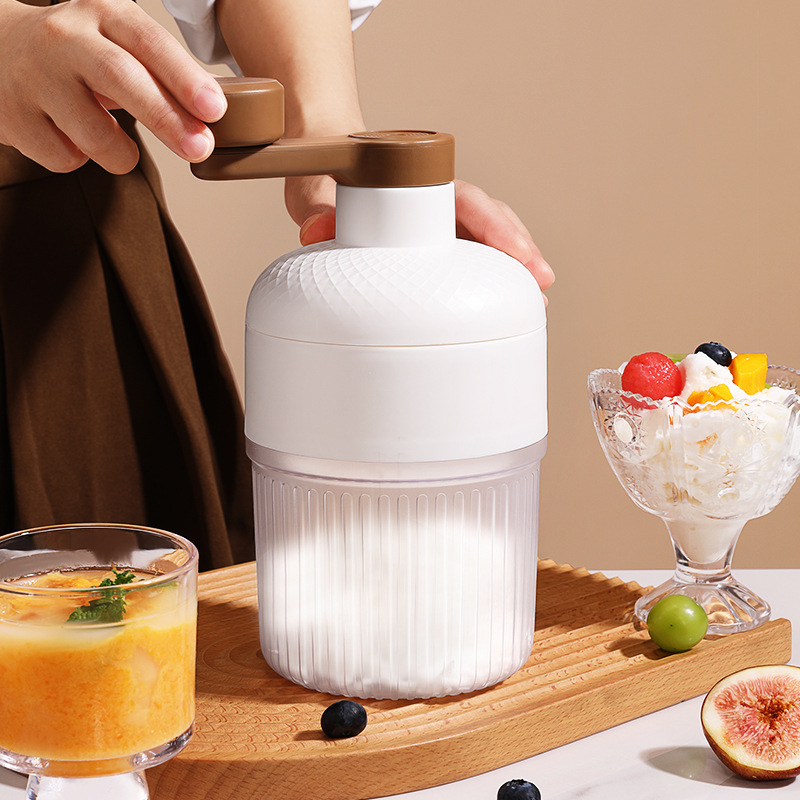 Portable Manual Shaved Ice Mak - Slushy Machine review and price