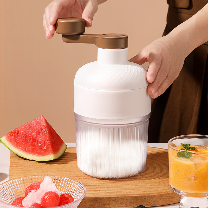 Portable Manual Shaved Ice Mak - Slushy Machine review and price