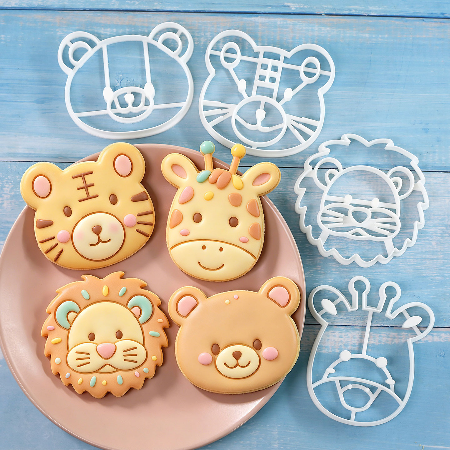 4 Pcs Animal Cookie Cutters Se - Commercial Kitchen Equipment List review and price