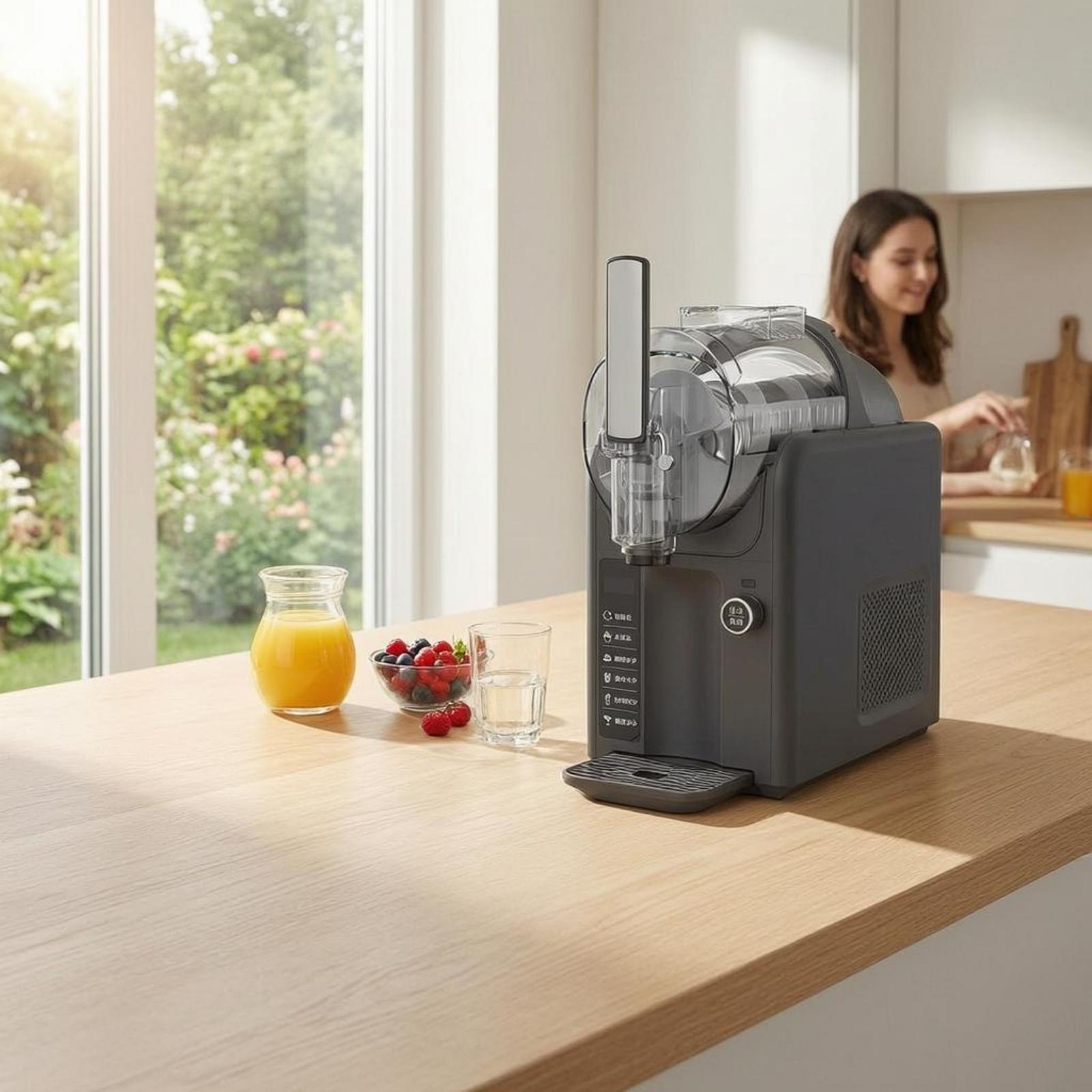 Compact Frozen Dessert Machine - Slushy Machine review and price