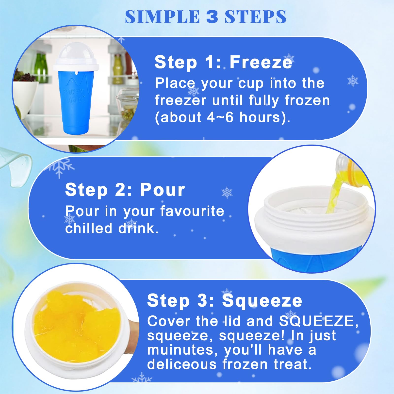 Slushie Cup DIY Magic Slushy M - Slushy Machine review and price