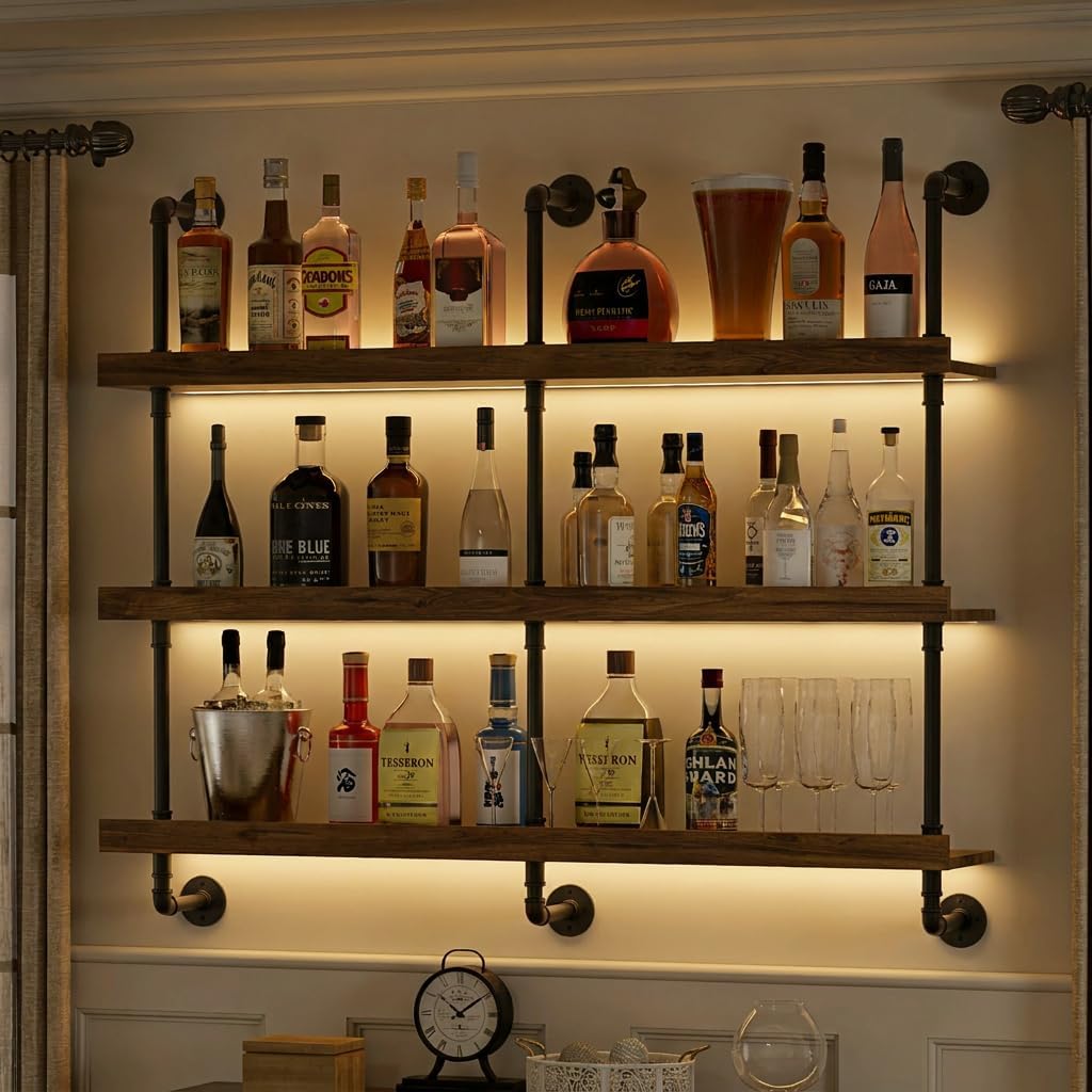 Wall Mounted Wine Rack With LE - Commercial Kitchen Organization review and price