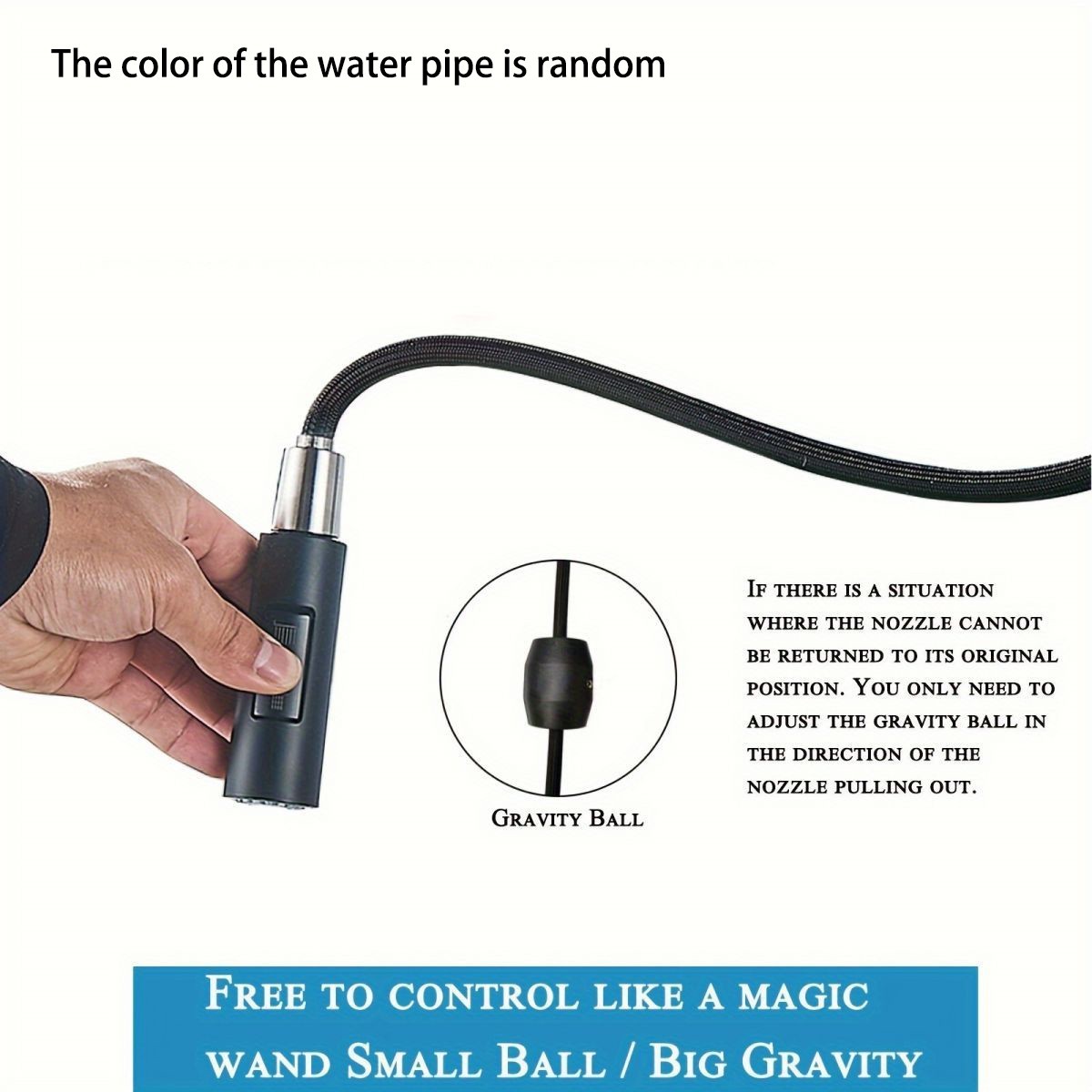 Black Kitchen Faucet Two Funct - Commercial Kitchen Faucet review and price