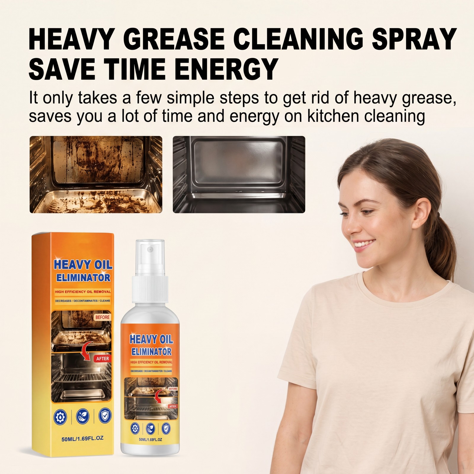 Kitchen Grease Cleaning Spray  - Commercial Kitchen Hood review and price