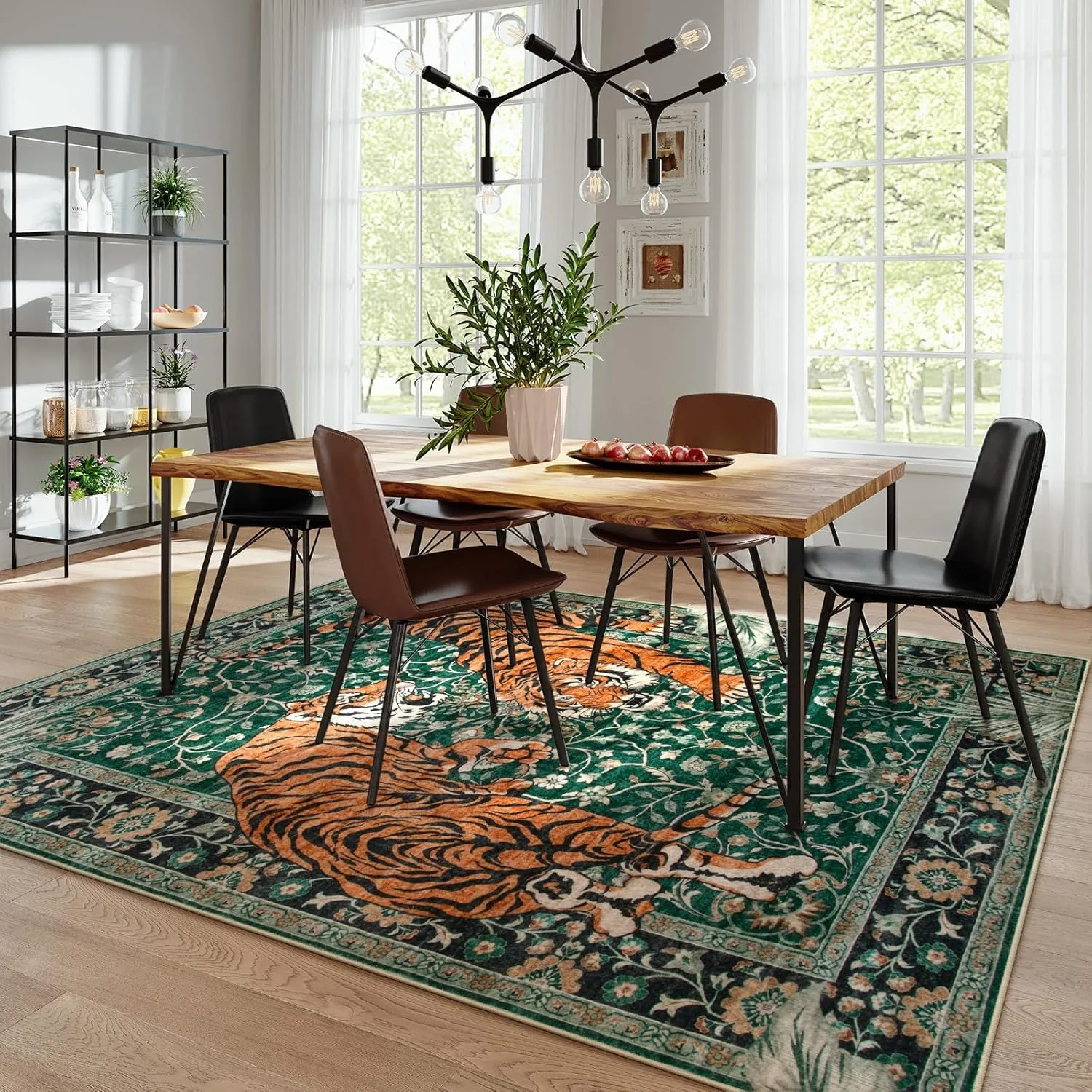 Jungle Tiger Rug for Living Ro - Commercial Dishwasher Table review and price