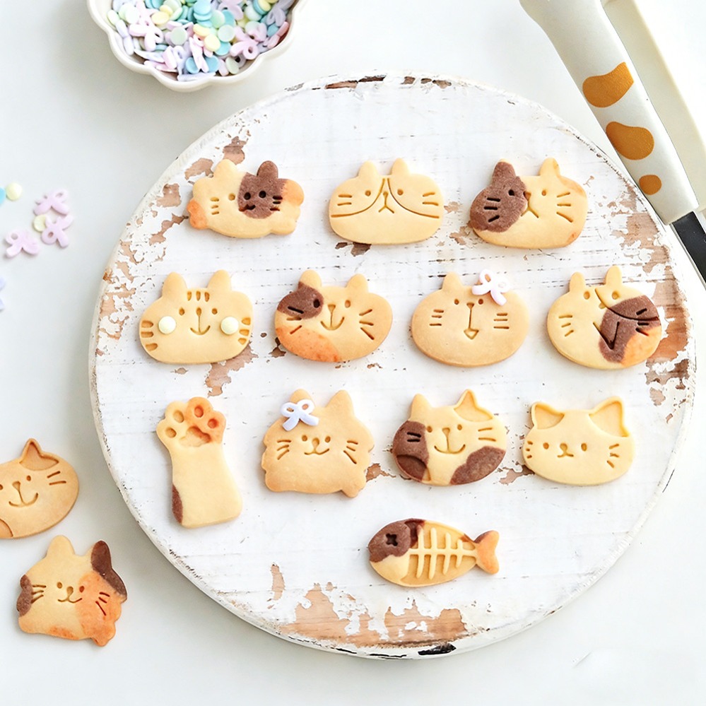 Cute Kitten DIY Stamp Cookie C - Commercial Kitchen Equipment List review and price