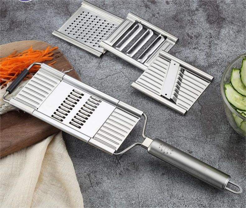 4 in1 Vegetable Slicer Stainle - Commercial Potato Peeler review and price