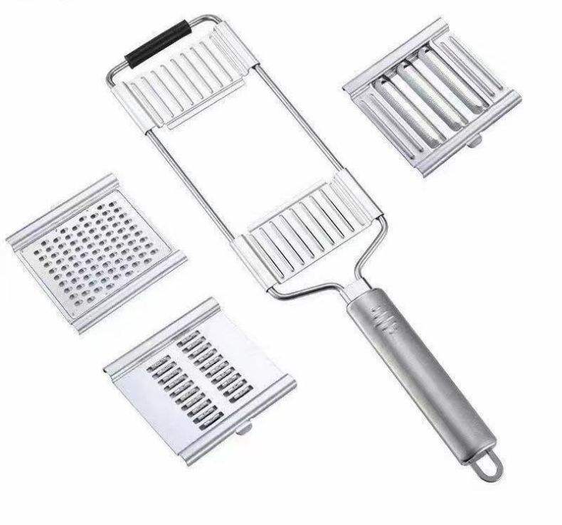 4 in1 Vegetable Slicer Stainle - Commercial Potato Peeler review and price