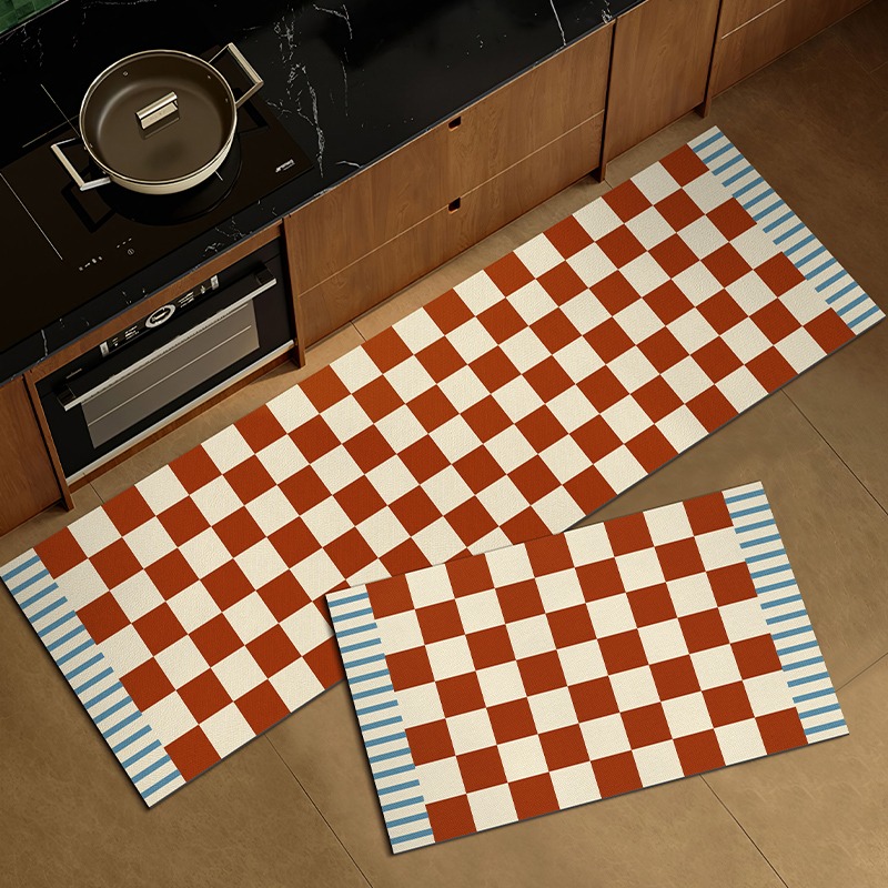 Vintage Plaid Kitchen Floor Ma - Commercial Kitchen Non Slip Flooring review and price