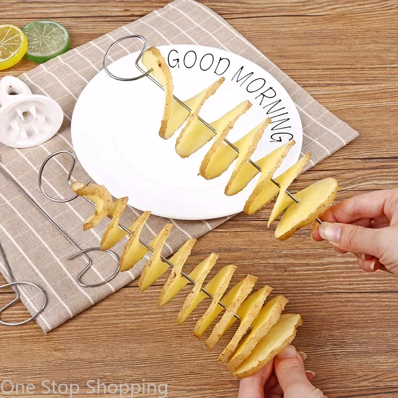 Spiralizer Chips Maker with 4  - Commercial Potato Peeler review and price