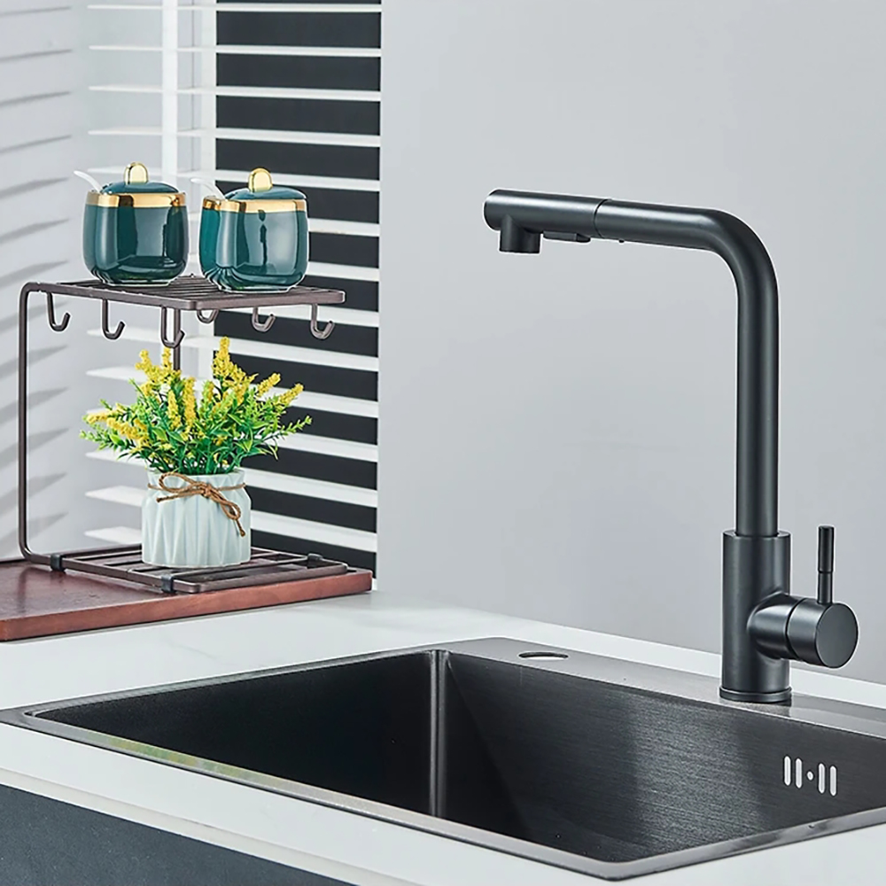 Kitchen pull-out faucet 304 st - Commercial Kitchen Faucet review and price