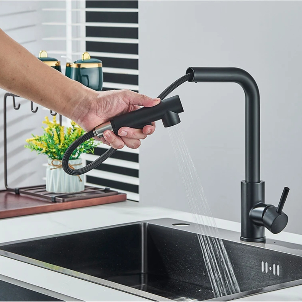 Kitchen pull-out faucet 304 st - Commercial Kitchen Faucet review and price